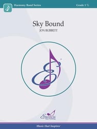 Sky Bound Concert Band sheet music cover Thumbnail
